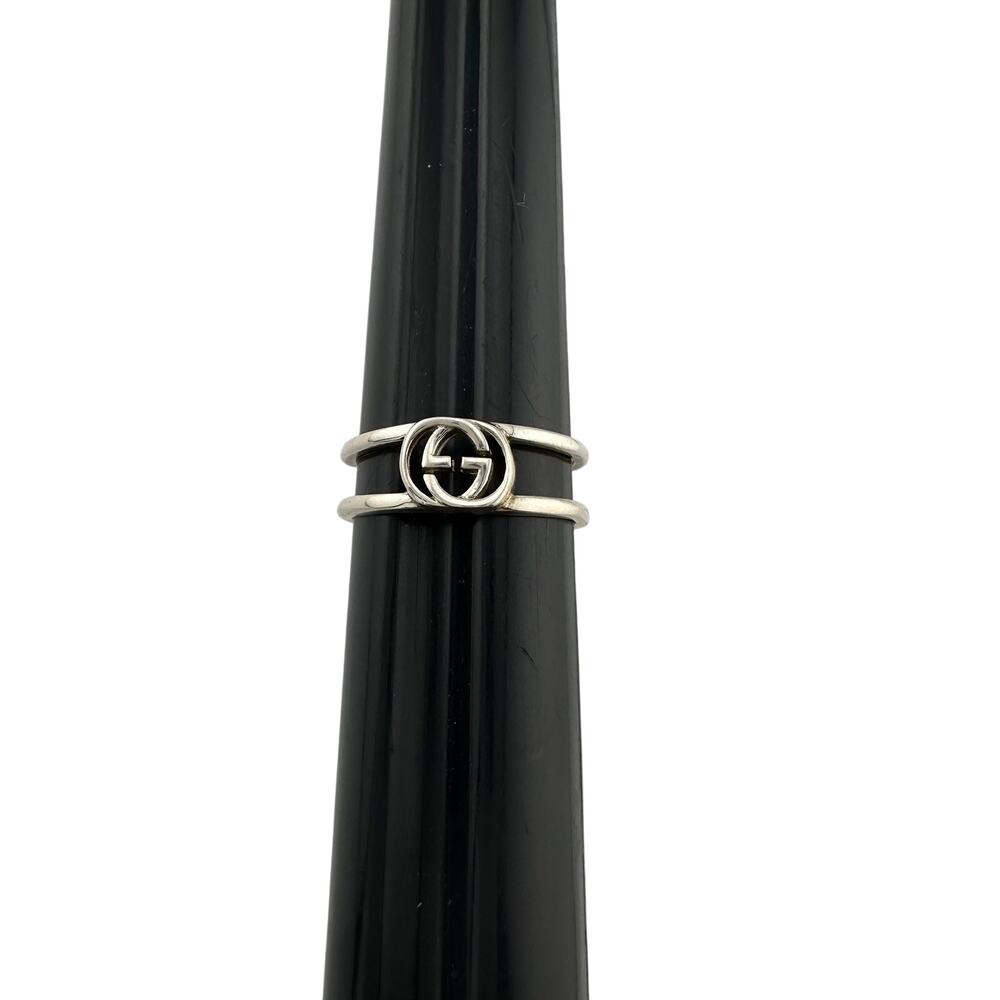 Gucci Interlocking G Open Band Ring Size 5.75 (11) - Picture 13 of 13